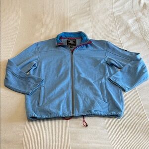 Vintage Chamonix Light Blue Fleece Zip Up Size Medium